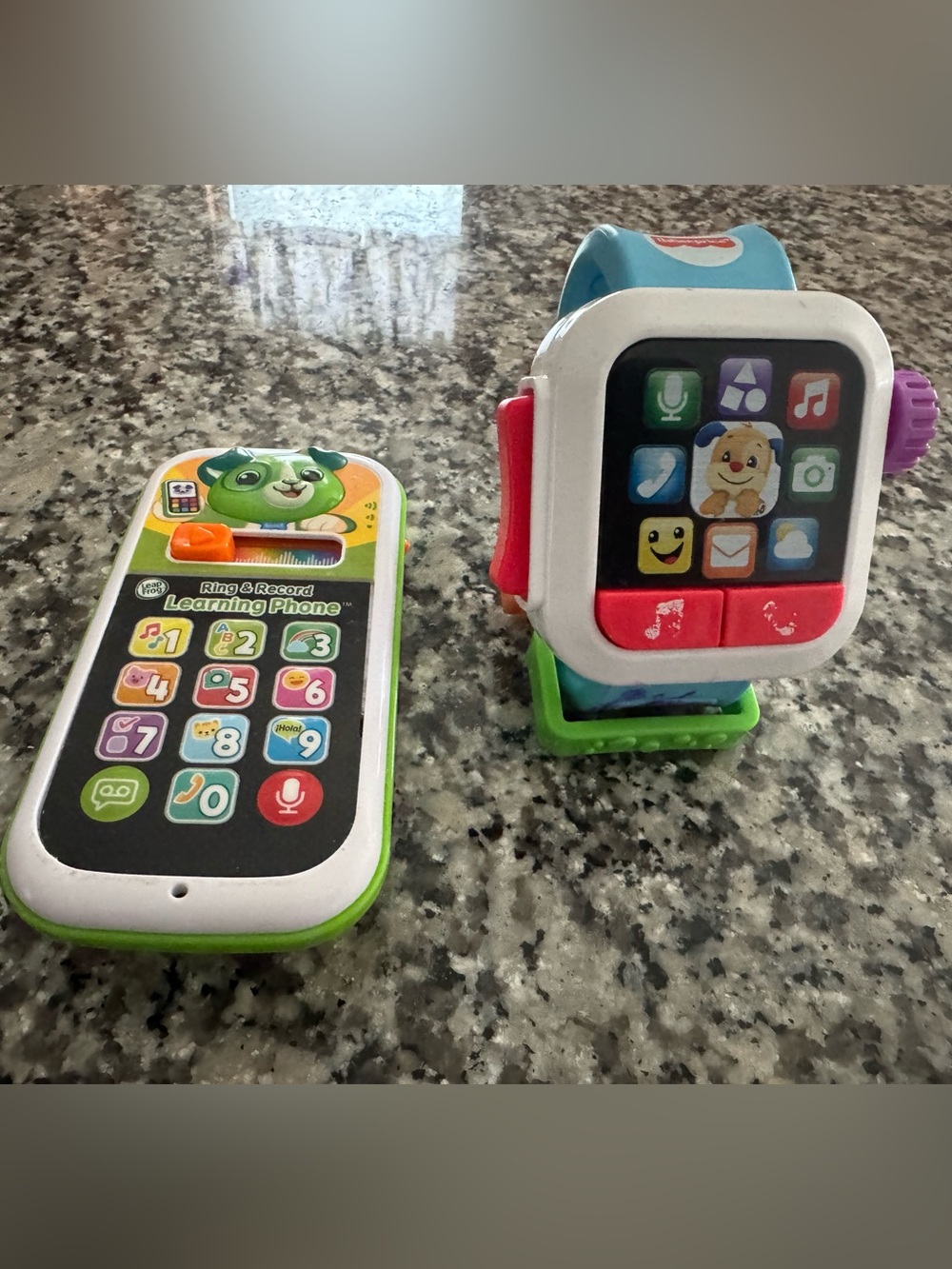 Fisher price & Leapfrog  Toy Phone & Smartwatch Set